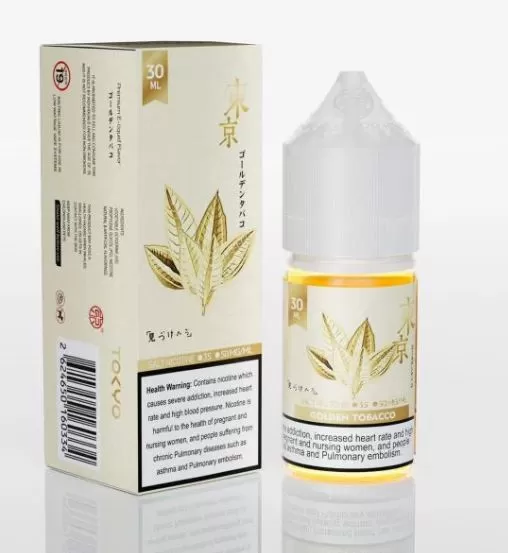 Tokyo Golden Tobacco Saltnic 30ml - Image 2