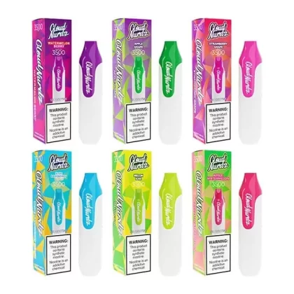Cloud Nurdz Disposable Series | 3500 Puffs | 10mL *** - Apple Watermelon - 50mg
