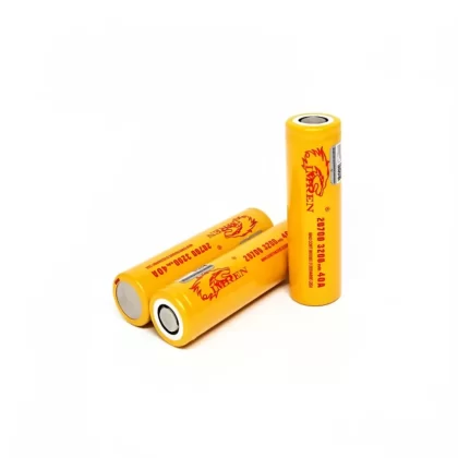 Imren 20700 battery 3200mAh 40A Dorado 2 piezas