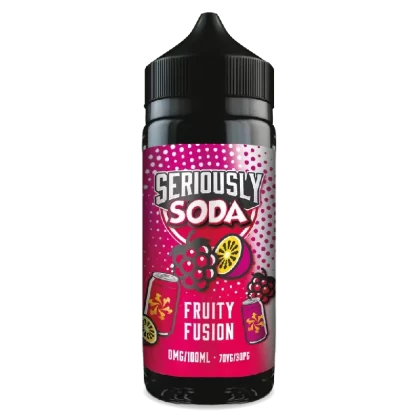Doozy Seriously Soda 100ml E-Liquid Shortfill Fruity Fusion - Title#0mg (0D794C)