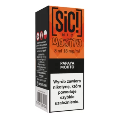 Liquid SIC! NIC 8ml 18mg Papaya Mojito – Mojito