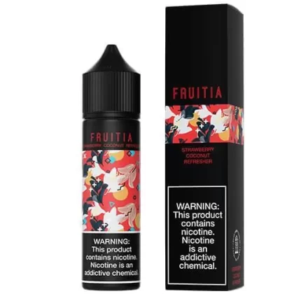 Strawberry Coconut Fruitia by Fresh Farms eLiquid 60mL - 6MG