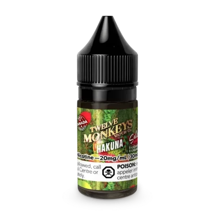 Twelve Monkeys Nic Salt – Hakuna (30mL) | Vape Cloud Canada