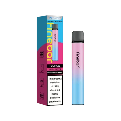 Hayati Finebar 1000 Puffs Prefilled Pod Kit Blueberry Raspberry