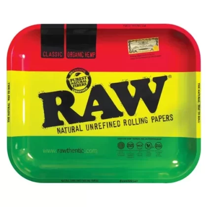 Large Metal Rolling Tray Rasta