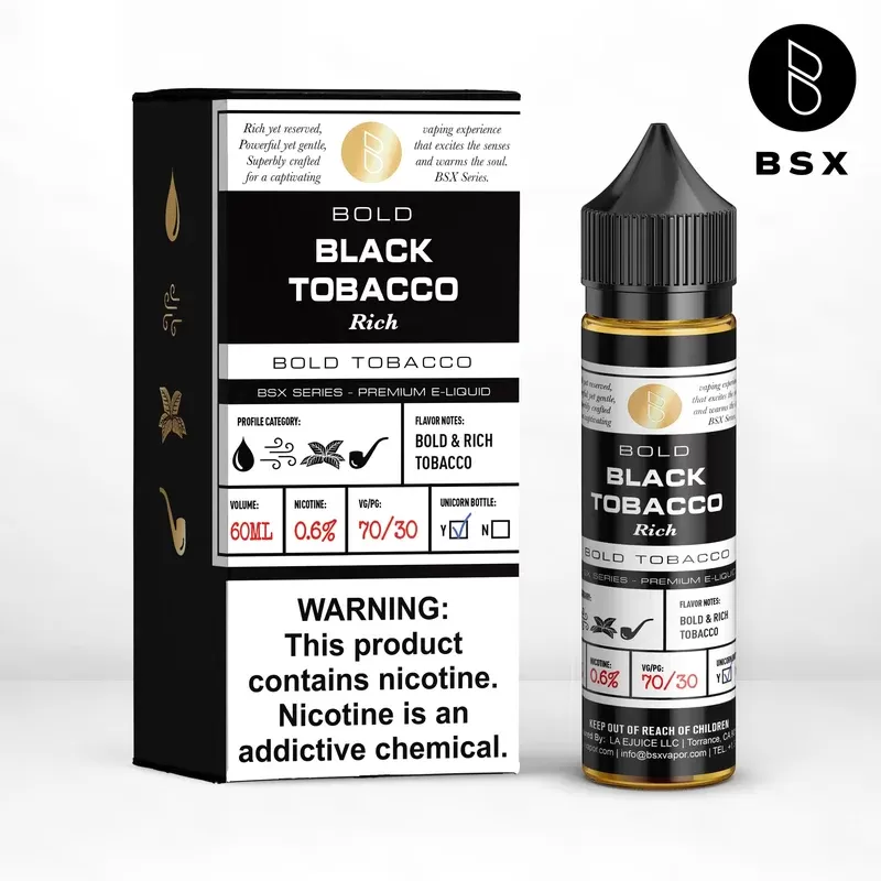 Black Tobacco – BSX Series – 60mL