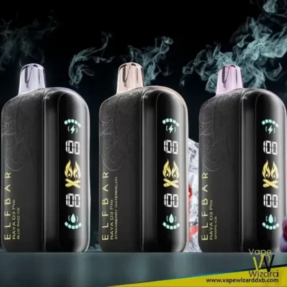 Elfbar Raya D3 Pro 30000 Puffs 50mg Nicotine Triple Mode Disposable - Vapewizarddxb