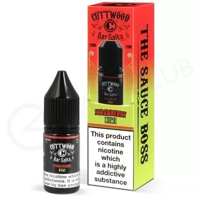 Strawberry Kiwi Nic Salt E-Liquid by Cuttwood Bar Salts