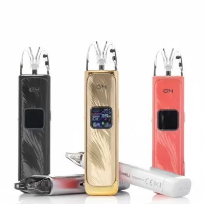 Uwell Caliburn G4 35W Pod System - Flamingo Red, Gunmental Grey