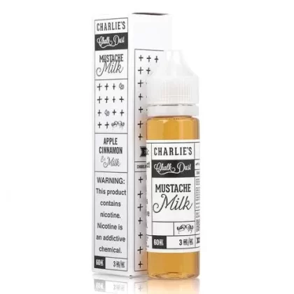 MUSTACHE MILK ICE E-LIQUID BY CHARLIE’S CHALK DUST 50ML 70VG