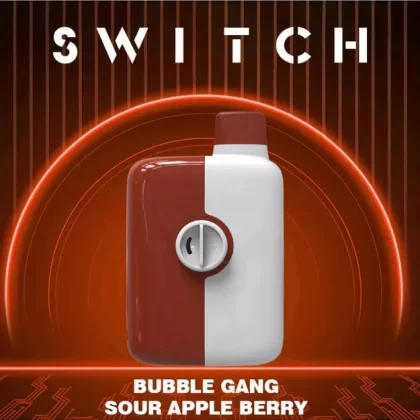 MR FOG SWITCH 5500 – BUBBLE GANG SOUR APPLE BERRY