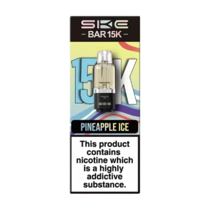 SKE Bar 15K Refill Pod Pineapple Ice - Nicotine Strength#20mg (FBA880)