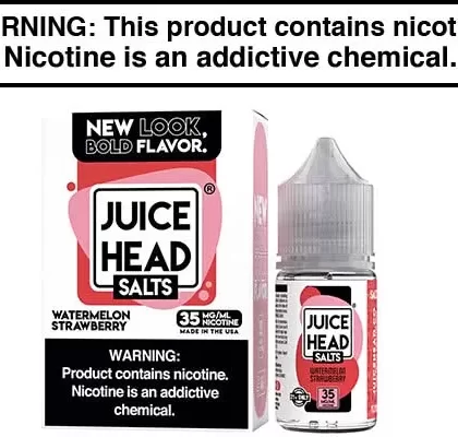 WATERMELON STRAWBERRY BY JUICE HEAD SALTS 30ML - Vapejuice