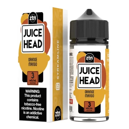 JUICE HEAD ZTN – ORANGE MANGO 100ML - Vape Product, Vape Product