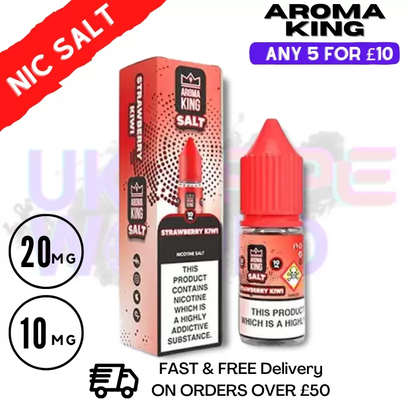 Strawberry Kiwi – Aroma King Nic Salt