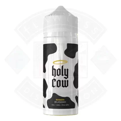 Holy Cow – Banana Milkshake 0mg 100ml Shortfill