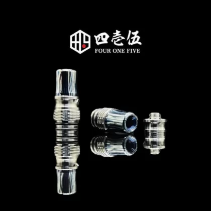 Katana V3 Drip Tip Reborn Mosaic Timascus White Blue – Four One Five
