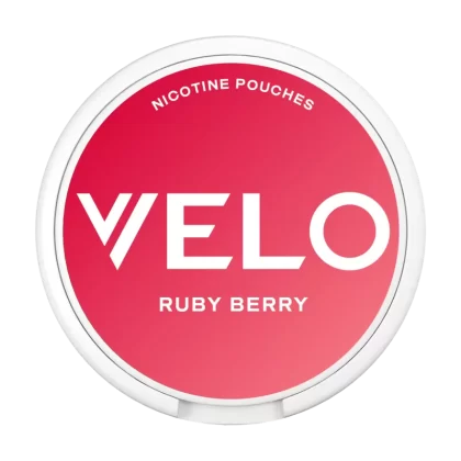 Ruby Berry Velo Nicotine Pouches - Ecigwizard