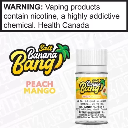 Peach Mango Salt by Banana Bang