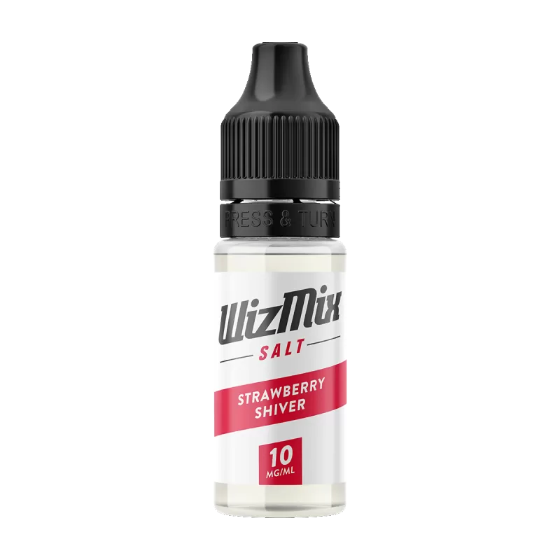 Wizmix Salt Strawberry Shiver - 10ml - Vape Product, Vape Product