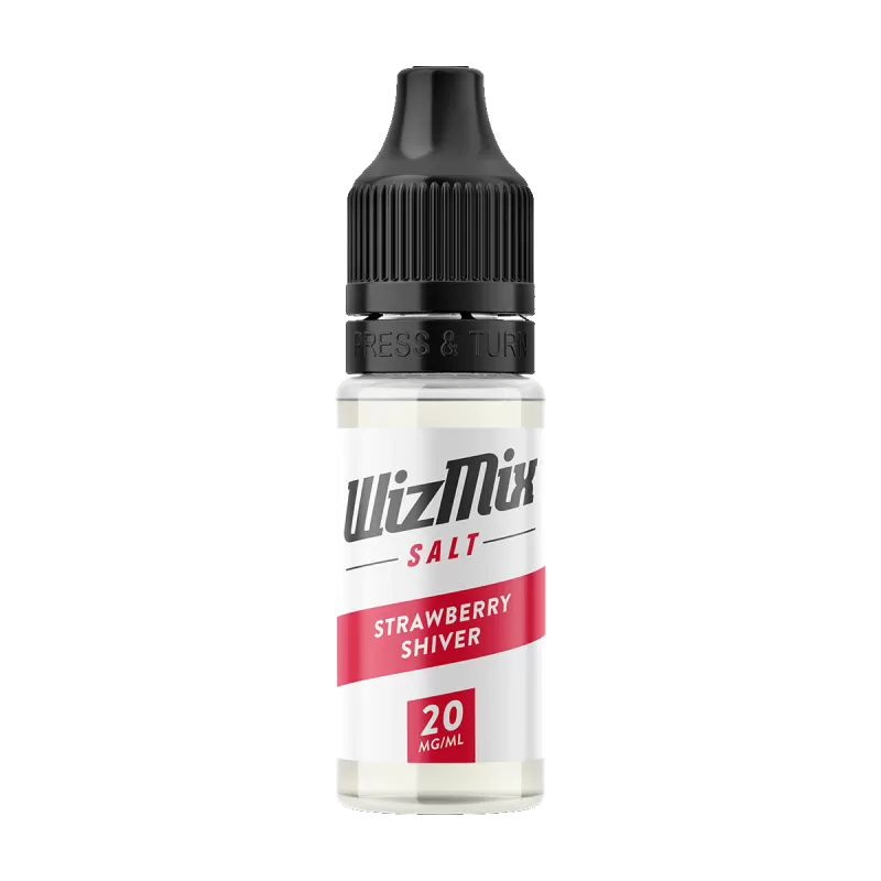 Wizmix Salt Strawberry Shiver - 10ml - Vape Product, Vape Product - Image 2