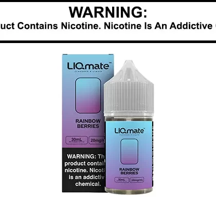 RAINBOW BERRIES BY 7 DAZE LIQMATE SALTS 30ML - Vapejuice