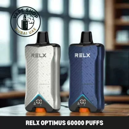 RELX Optimus 60000 Puffs Disposable Vape 50mg in the UAE - Vapeshopdubaiuae