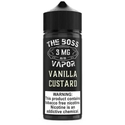 Vanilla Custard E-Liquid by The Boss Vapor - Ecigpremium