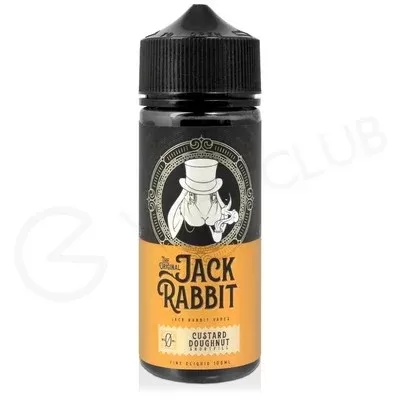 Custard Doughnut Shortfill E-Liquid by Jack Rabbit 100ml