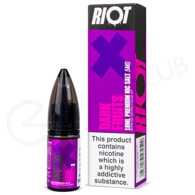 Dark Fruits Nic Salt E-Liquid by Riot X - Ecigpremium
