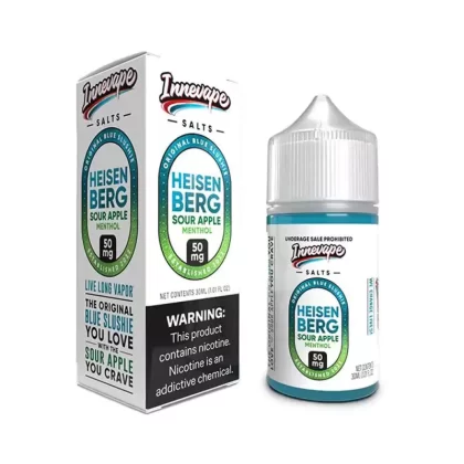 Innevape Salts - Heisenberg Sour Apple Menthol - 30ML E-Liquid - 50MG