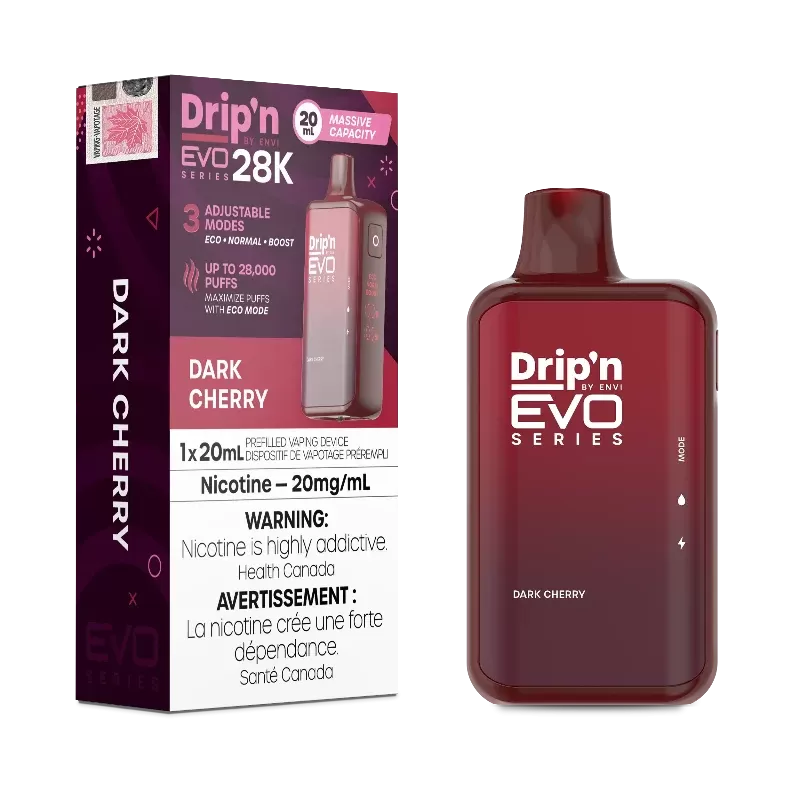 Drip’n EVO 28K Dark Cherry Disposable Vape