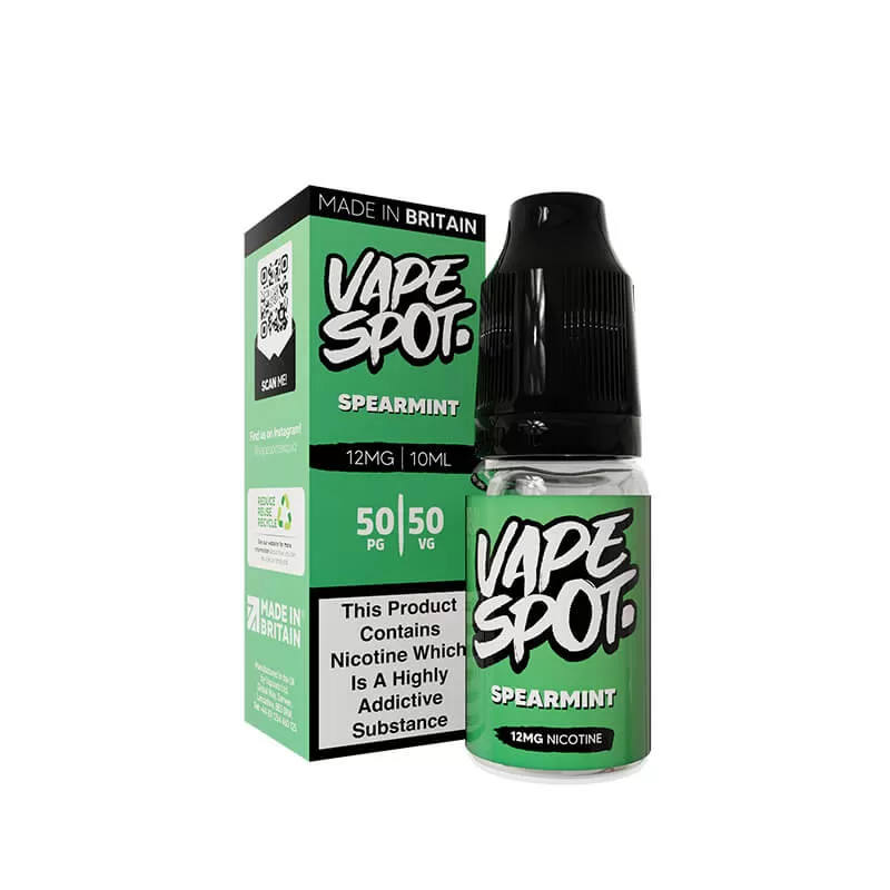 Vape Spot Spearmint E-Liquid 10ml - Image 2