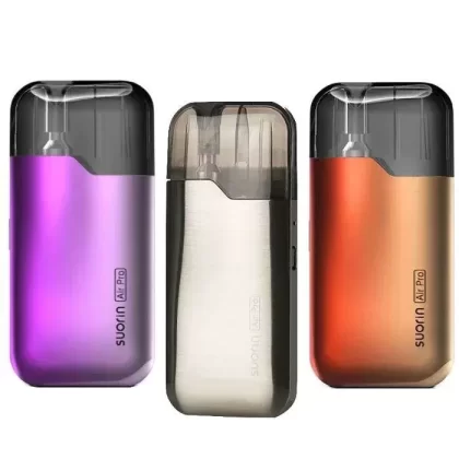 Suorin Air Pro Pod System - Color#Black>Ice Blue>Gunmetal>Faded Skeleton>Silver>Rainbow>Lively Green>Lavender Purple>Sunglow Gold>Star Spangled Red>Star Spangled Blue>Bright Silver>Gothic Sk