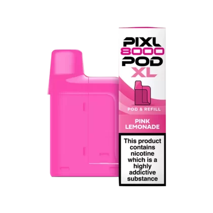 Pink Lemonade Pixl 8000 Refill Pack - 20 mg - Vape Product