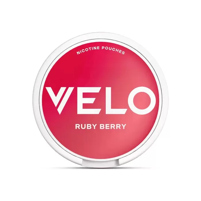 Ruby Berry Velo Mini Nicotine Pouches - Vape Product, Vape Product