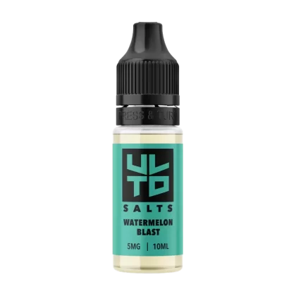 ULTD Watermelon Blast Nic Salt - 10ml - 5mg - Vape Product
