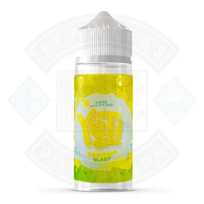 Yeti Ice Cold Banana Blast 0mg 100ml Shortfill E-Liquid - Ecigdepot