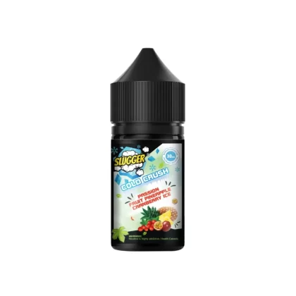 Slugger Cold Crush – Passion Fruit Pineapple Cranberry Ice 30ml (20/35/50mg) - Vapebar Pk
