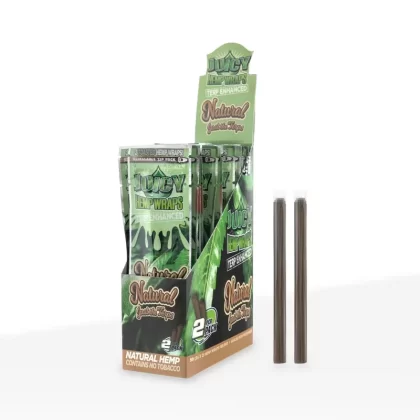 Juicy Jay’s® | Hemp Blunt Wraps | Natural – 25 count