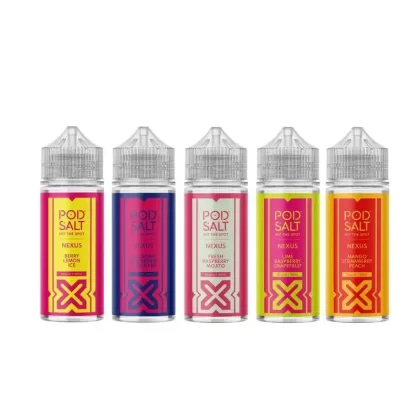 Pod Salt Nexus 100ml Shortfill E-Liquids - Sweet Strawberry Lemonade