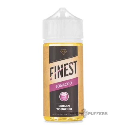 The Finest E-Liquid – Cuban Tobacco 100mL - Nicotine Strength#0mg>3mg>6mg