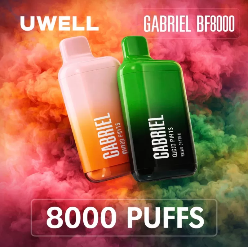 UWELL Gabriel BF8000 - Black Dragon Ice - Vapeciga - Image 2