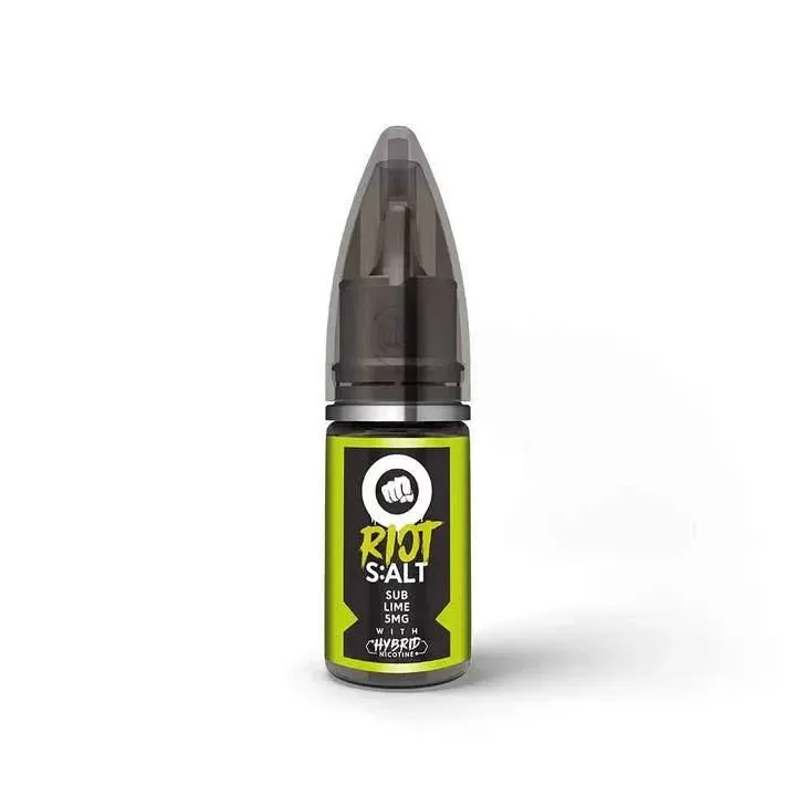 Sub Lime Hybrid Nic Salt By Riot Squad - 5mg