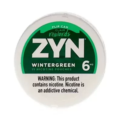 ZYN Wintergreen 15 Nicotine Pouches 3-6MG