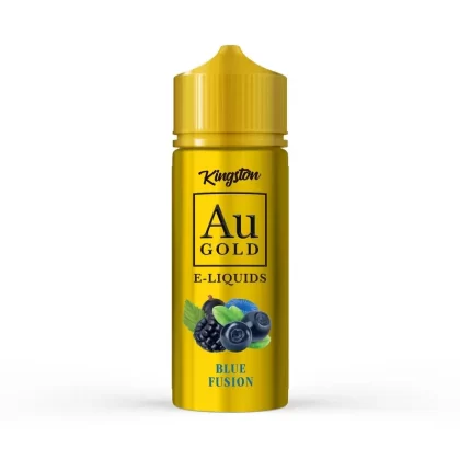 BLUE FUSION E LIQUID AU GOLD BY KINGSTON 100ML 70VG