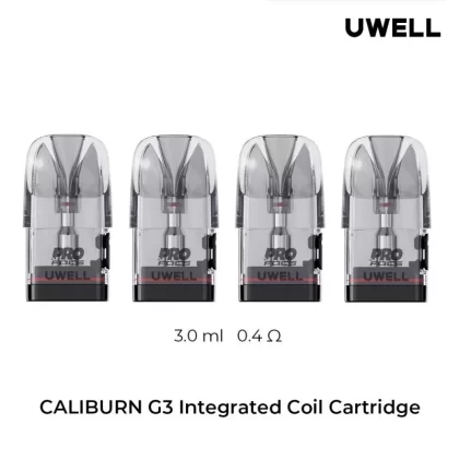 Uwell Caliburn G3 Pods 4pk - Vapeciga