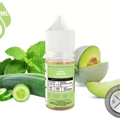 Cool Melon GLAS BSX VAPOR SALTS 30ml
