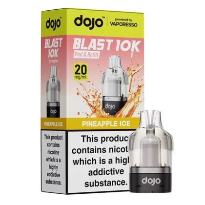Dojo Blast 10K Pineapple Ice Prefilled Pods - 10mg