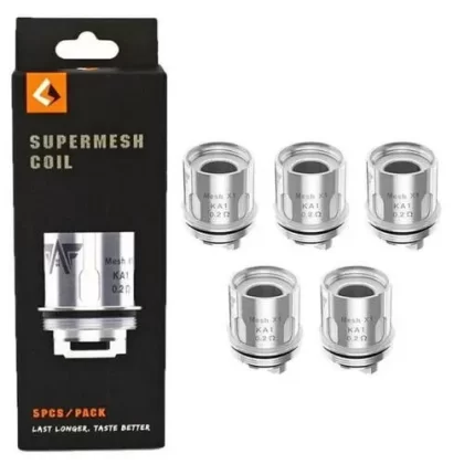 Geek Vape SuperMesh Coils 0.2 Ohm KA1 X1 (5 Pack) 60-70W